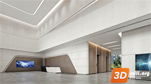Lobby front desk Skp Files 
